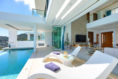 Villa auf Chaweng Beach, Ko Samui, Thailand 4 Schlafzimmer № 166589