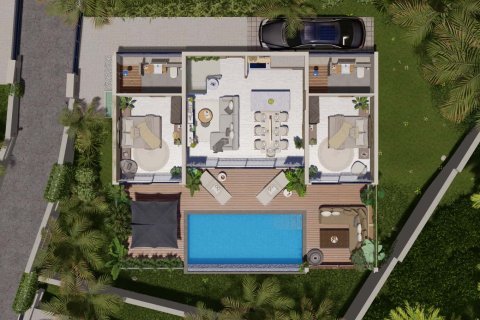 Chalet de 4 dormitorios en Ko Samui, Tailandia № 166588 - foto 16