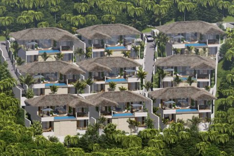 Chalet de 4 dormitorios en Ko Samui, Tailandia № 166588 - foto 19