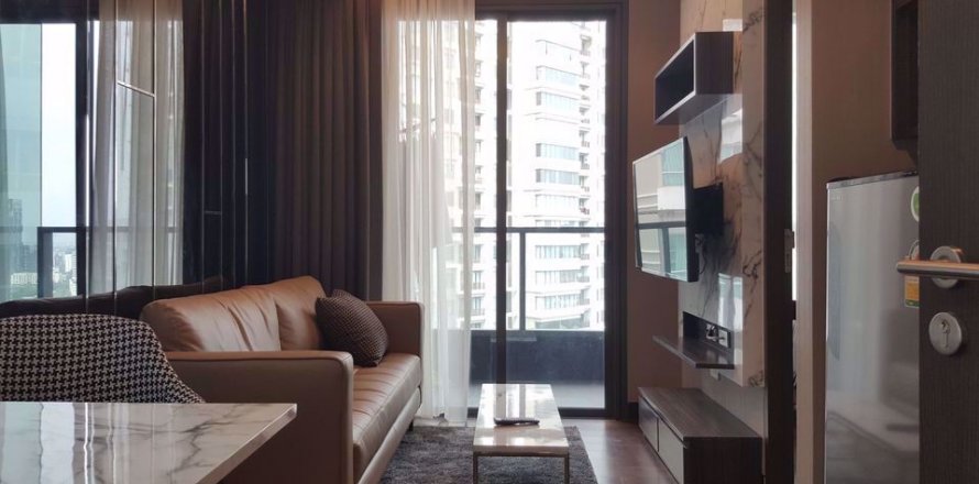 Condo à Bangkok, Thaïlande, 1 chambre à The Lumpini 24 № 51467
