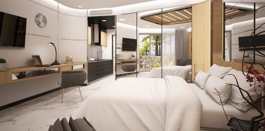 คอนโดมิเนียมในภูเก็ต, ประเทศไทย, 1 ห้องนอน ใน SOLE MIO Condominium № 68401