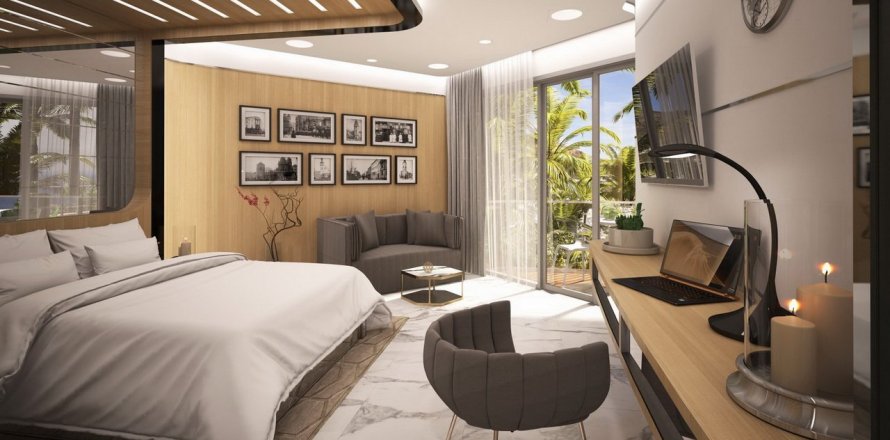 Studio dans le Condo à Phuket, Thaïlande à SOLE MIO Condominium № 68399