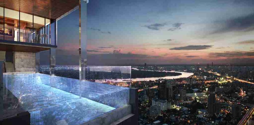 Condominio de 1 dormitorio en Bangkok, Tailandia № 183290