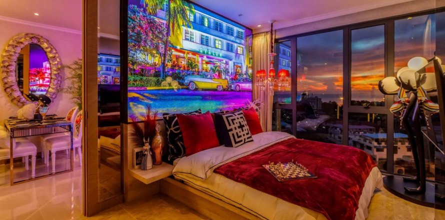 Condo in Pattaya, Thailand, 1 bedroom in The Riviera Ocean Drive № 65238