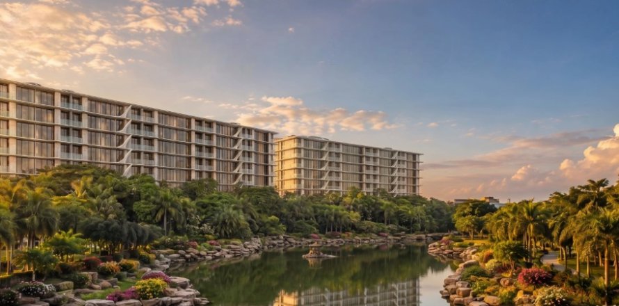 Apartamento de 2 habitaciones en Pattaya, Tailandia № 202225