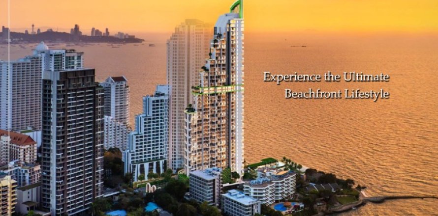 Condominio de 2 dormitorios en Pattaya, Tailandia № 163954
