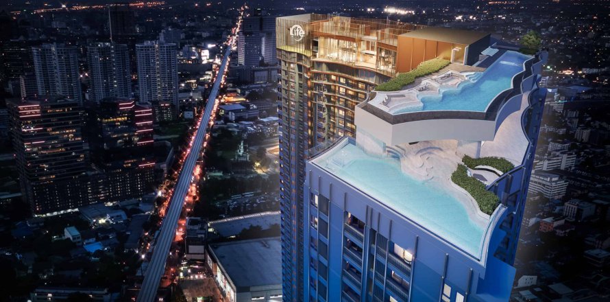 Condominio de 1 dormitorio en Chatuchak, Bangkok, Tailandia № 165996