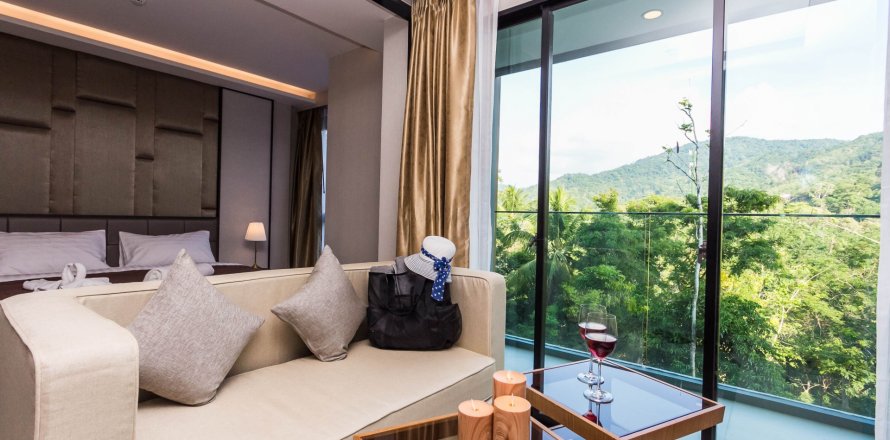 Estudio en el condominio en Phuket, Tailandia № 136489