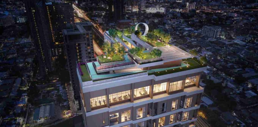 Condominio de 2 dormitorios en Thonburi, Bangkok, Tailandia № 183968