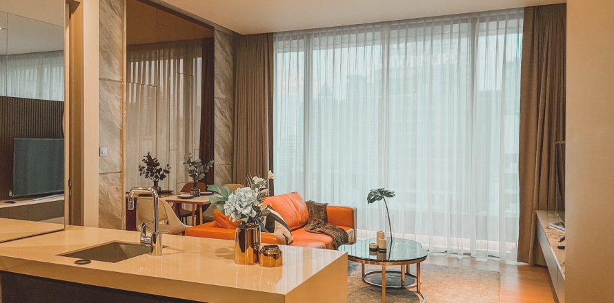 Condominio de 1 dormitorio en Sathon, Bangkok, Tailandia № 143217
