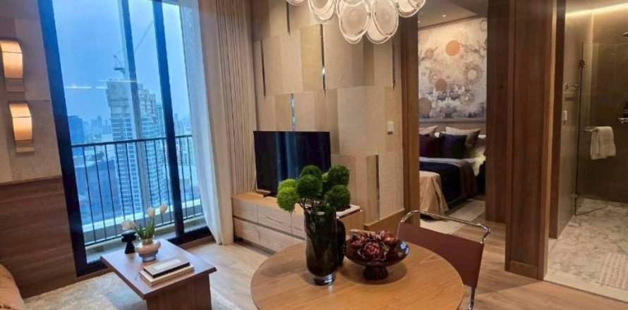 Condominio de 1 dormitorio en Khlong Toei, Bangkok, Tailandia № 172685