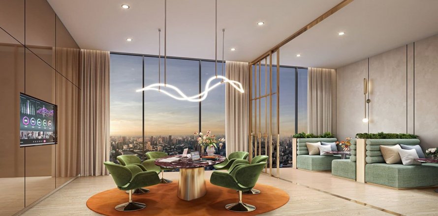 Condominio de 2 dormitorios en Khlong Toei, Bangkok, Tailandia en Xelf № 144441