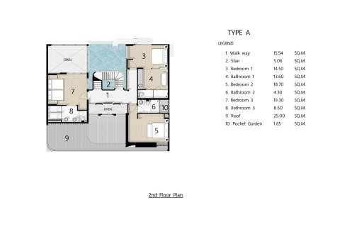 Chalet de 4 dormitorios en Bang Lamung, Tailandia № 165506 - foto 28