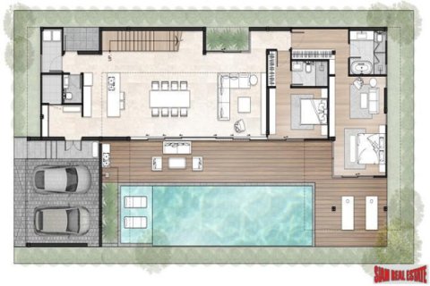 Chalet de 4 dormitorios en Bang Tao, Tailandia № 203262 - foto 4
