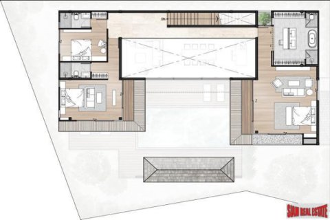 Chalet de 4 dormitorios en Bang Tao, Tailandia № 203262 - foto 3