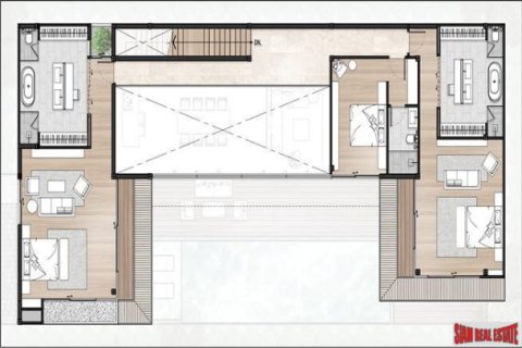 Chalet de 4 dormitorios en Bang Tao, Tailandia № 203262 - foto 5