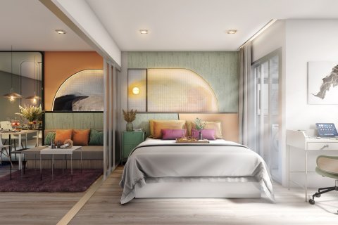 Condominio de 1 dormitorio en Bangkok, Tailandia № 203583 - foto 3