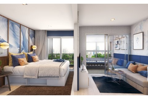 Condominio de 1 dormitorio en Bangkok, Tailandia № 203582 - foto 2
