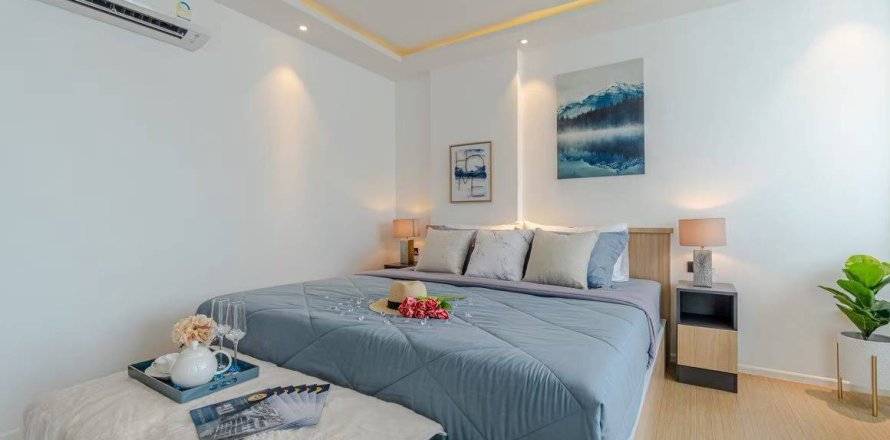 Estudio en el condominio en Pattaya, Tailandia № 204373