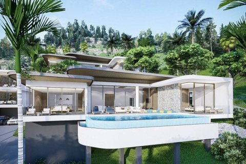 Chalet de 3 dormitorios en Surat Thani, Tailandia № 146969 - foto 10