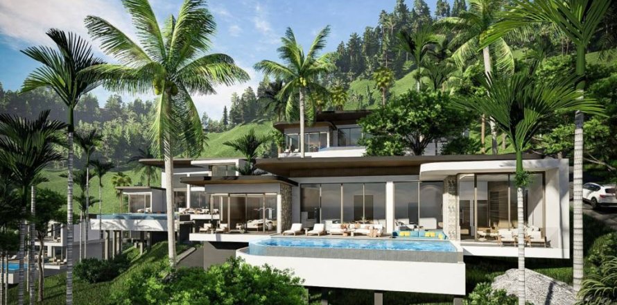 Chalet de 3 dormitorios en Surat Thani, Tailandia № 146969