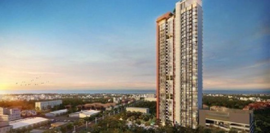Apartamento de 1 dormitorio en Pattaya, Tailandia № 202958