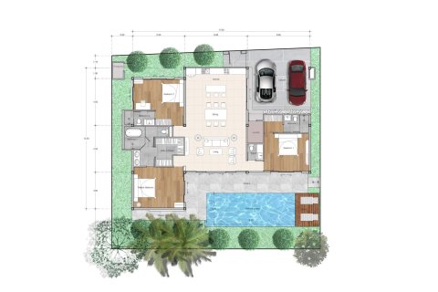 Chalet de 3 dormitorios en Phuket, Tailandia № 166217 - foto 14