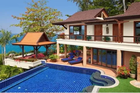 วิลล่าในหาดกะตะ, ประเทศไทย 4 ห้องนอน № 190592
