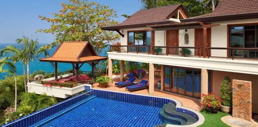 Chalet de 4 dormitorios en Kata, Tailandia № 190592