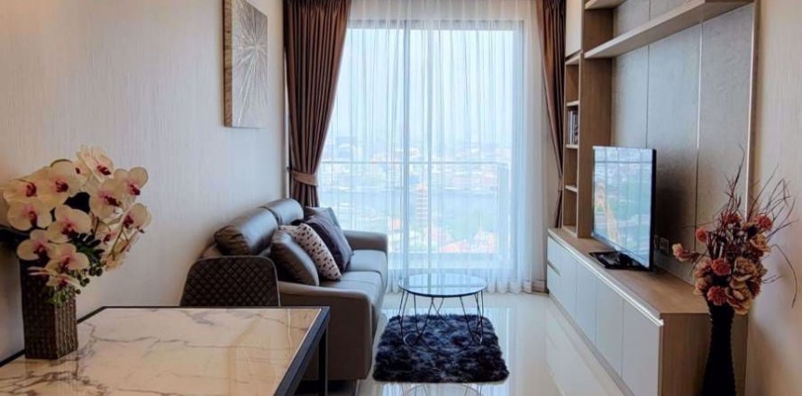 Condominio de 1 dormitorio en Khlong San, Bangkok, Tailandia № 59402
