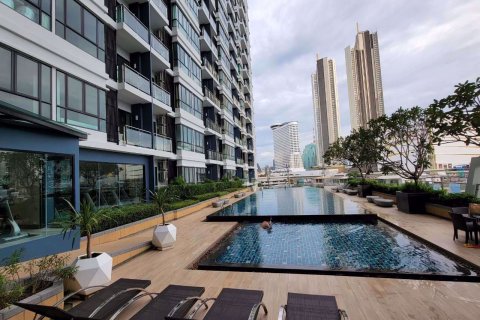 Condominio de 1 dormitorio en Khlong San, Bangkok, Tailandia № 59402 - foto 18