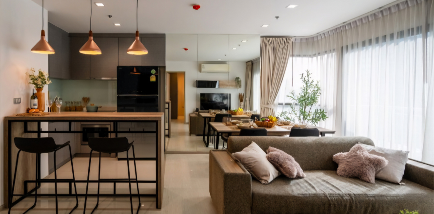 Condo in Bangkok, Thailand, 2 bedrooms  № 188957