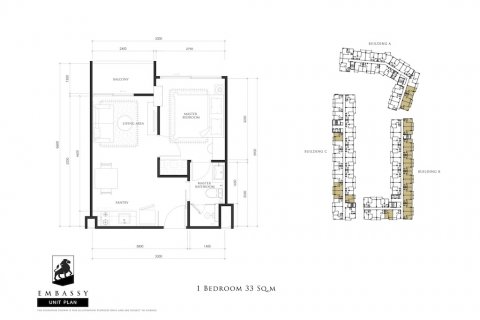 Apartment on Jomtien Beach, Pattaya, Thailand 1 bedroom № 113359 - photo 5