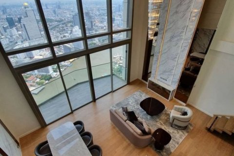 Eigentumswohnung in Khlong San, Bangkok, Thailand, 3 Schlafzimmer  № 134037 - Foto 2