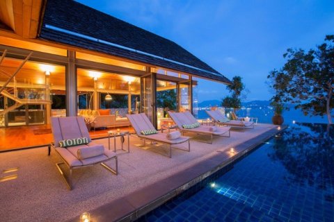 Chalet de 6 dormitorios en Kamala, Tailandia № 134034 - foto 12