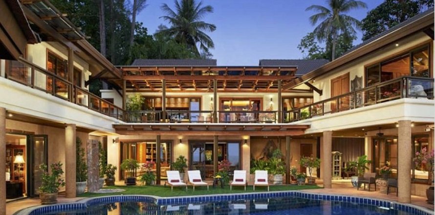 Chalet de 4 dormitorios en Kata, Tailandia № 134035