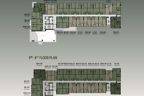 Condominio de 1 dormitorio en Phaya Thai, Bangkok, Tailandia № 170091 - foto 14