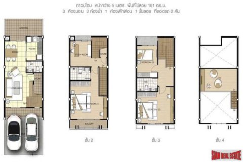 Villa in Bangkok, Thailand 3 bedrooms № 194120 - photo 4