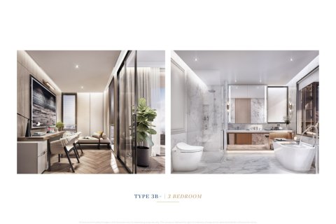 Eigentumswohnung in Bangkok, Thailand, 3 Schlafzimmer № 222436 - Foto 5