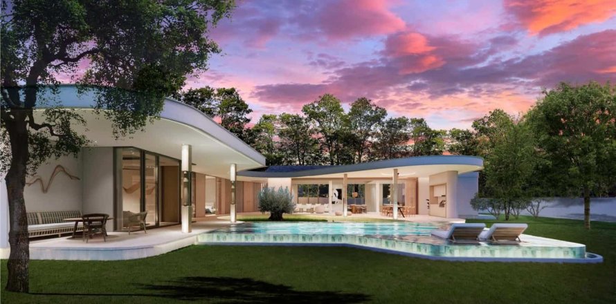 Chalet de 4 dormitorios en Phuket, Tailandia № 166030