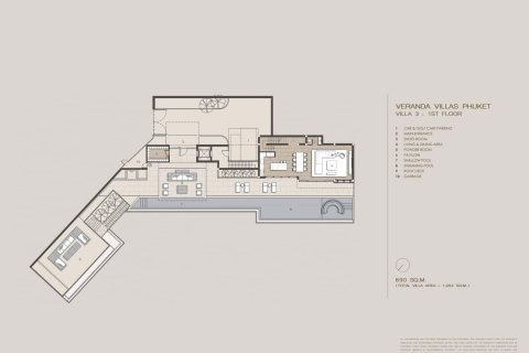 Chalet de 3 dormitorios en Wichit, Tailandia № 166032 - foto 9