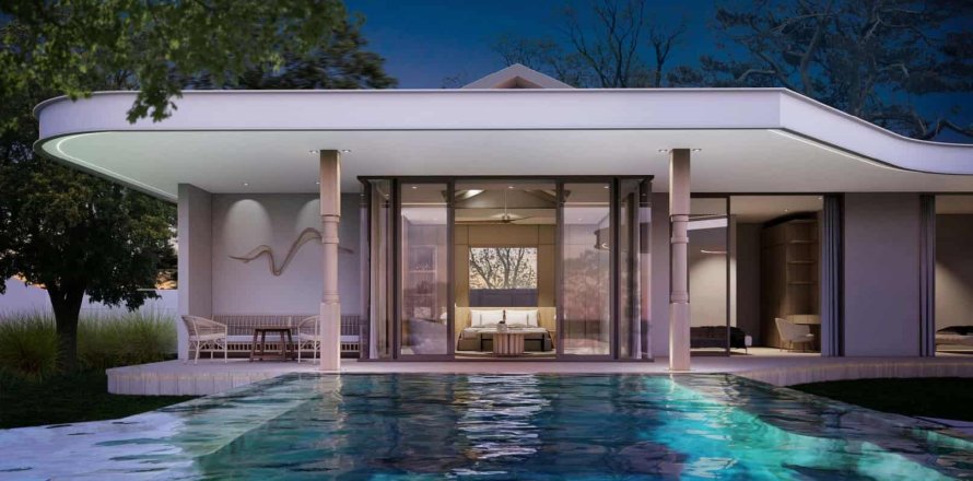 Chalet de 4 dormitorios en Phuket, Tailandia № 166031