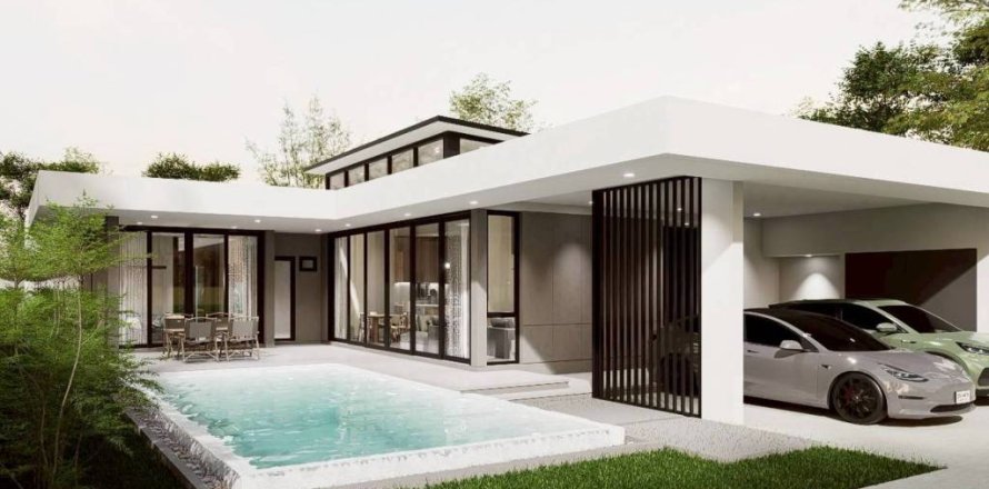 Chalet de 3 dormitorios en Hua Hin, Tailandia № 168070