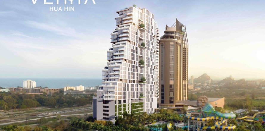 Condo à Hua Hin, Thaïlande, 2 chambres № 168138