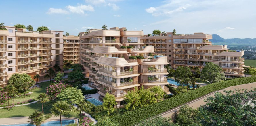 Condo à Bang Tao, Thaïlande, 1 chambre № 71536