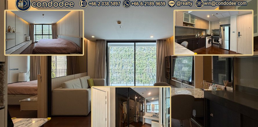 Condo in Sathon, Bangkok, Thailand, 1 bedroom № 201302