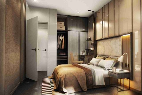 Condominio de 1 dormitorio en Thonburi, Bangkok, Tailandia № 208716 - foto 3