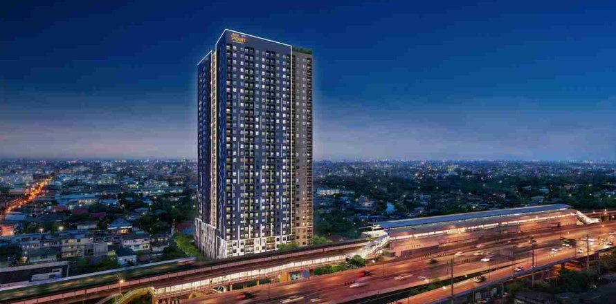 Condominio de 1 dormitorio en Thonburi, Bangkok, Tailandia № 208715