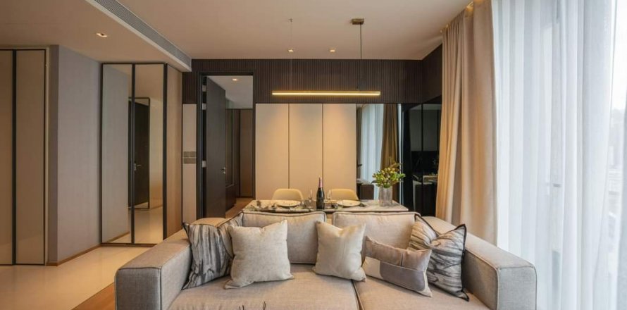 Condominio de 1 dormitorio en Khlong Toei, Bangkok, Tailandia № 134000