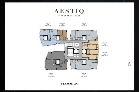 Condominio de 3 dormitorios en Bangkok, Tailandia № 165640 - foto 13